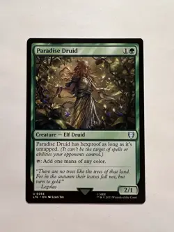 Paradise Druid - MTG The Lord of the Rings: Tales of Middle-earth: Command - NM - Image 1