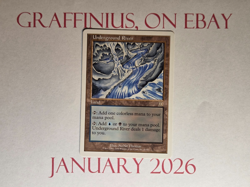 Underground River - Deckmasters - LP - MTG Magic The Gathering - Image 1