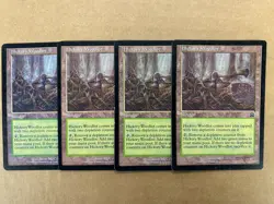MTG 4x Hickory Woodlot # 319 Mercadian Masques Pauper Magic the Gathering x4 MP - Image 1