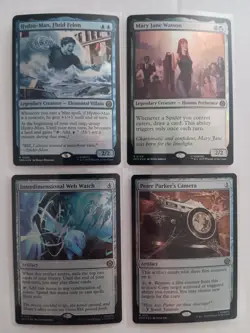 MTG Spider-Man Foil lot of 65 Rare/Uncommon/Common No Duplicates - Image 2
