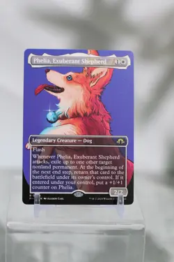 Phelia, Exuberant Shepherd 364 - NM Borderless - Modern Horizons 3 - MTG - Image 1