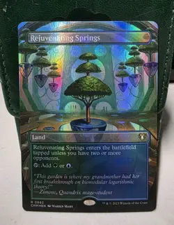 Rejuvenating Springs (Borderless) Commander Masters CMM Foil NM - Image 1