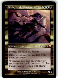 The Brothers' War Commander Alela, Artful Provocateur Commander/Mythic - Image 1