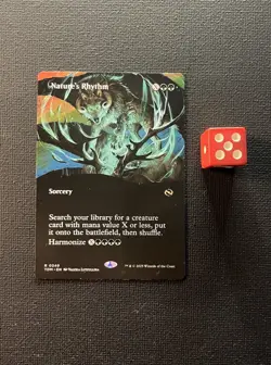 Nature's Rhythm (Borderless) Tarkir: Dragonstorm Regular - Image 1