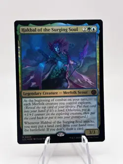 Hakbal of the Surging Soul 0003 Foil Lost Caverns of Ixalan LCC MTG NM - Image 1