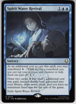MTG Spirit Water Revival Normal NM Avatar: The Last Airbender Magic 73 - Image 1