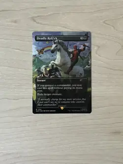 Deadly Rolick 1754 Rainbow Foil Magic The Gathering Secret Lair x Deadpool Rare - Image 1