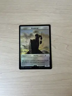 Warrior Token (1752) - MTG FOIL - Secret Lair Drop Marvel SLD - NM - Image 1