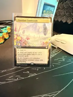 Abundant Countryside (Extended Art) Commander: Lorwyn Eclipsed Regular - Image 1