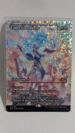 Collective Inferno (Showcase) (Fracture Foil) Lorwyn Eclipsed Foil - Image 1