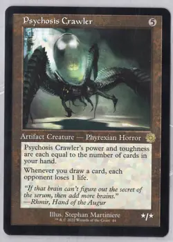 1x Psychosis Crawler - The Brothers' War Retro Artifacts - Near Mint - Image 1