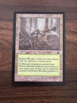 Magic The Gathering ✅NM✅ Mercadian Masques Hickory Woodlot #319/350 MTG TCG CCG - Image 1