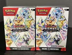 Pokemon TCG Prismatic Evolutions Booster Bundle - New Factory Sealed LOT OF 2 - Image 1
