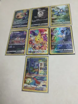 Pokemon Crown Zenith Lot Galarian Gallery Mew Riolu Pikachu Secret Rare - Image 1