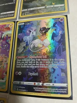 Pokemon Crown Zenith Lot Galarian Gallery Mew Riolu Pikachu Secret Rare - Image 3