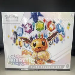 Pokemon PRISMATIC EVOLUTIONS Elite Trainer Box ETB New & Sealed Scarlet & Violet - Image 1