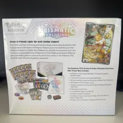 Pokemon PRISMATIC EVOLUTIONS Elite Trainer Box ETB New & Sealed Scarlet & Violet - Image 2