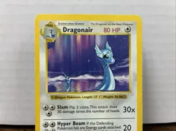 Pokemon TCG: Dragonair 18/102 Shadowless Non Holo Rare Base Set VTG WOTC MP - Image 2