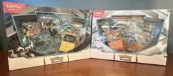 Pokemon TCG LOT NEW! Melmetal & Black Kyurem Ex Box + Archaludon & Reshiram Ex - Image 1