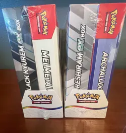Pokemon TCG LOT NEW! Melmetal & Black Kyurem Ex Box + Archaludon & Reshiram Ex - Image 3