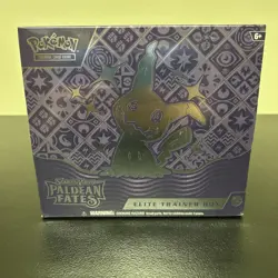 Pokemon TCG Scarlet & Violet Paldean Fates Elite Trainer Box - 9 Packs Sealed 820650856181 - Image 1