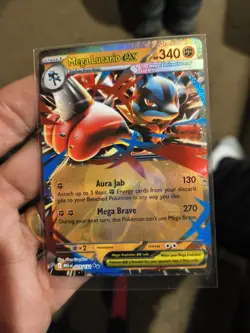 Mega Lucario ex 077/132 Double Rare - Pokemon TCG Mega Evolution - Image 2