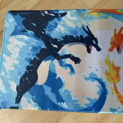 Charizard Pokemon Rubber Play Mat Playmat Desk Mouse Pad Pc Computer Pokemon - Image 2