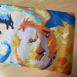 Charizard Pokemon Rubber Play Mat Playmat Desk Mouse Pad Pc Computer Pokemon - Image 3