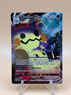 Mimikyu VMAX TG17/TG30 Brilliant Stars Trainer Gallery Full Art Pokemon TCG NM - Image 1
