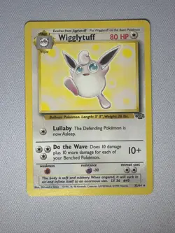 Pokemon TCG Pokemon Jungle Wigglytuff Non-Holo Rare 32/64 - Image 1