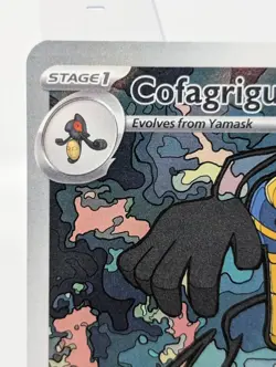 Cofagrigus 123/086 White Flare Illustration Rare Pokemon Holo NM - Image 3