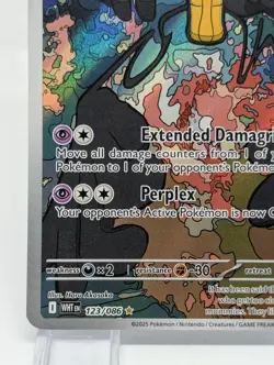 Cofagrigus 123/086 White Flare Illustration Rare Pokemon Holo NM - Image 4
