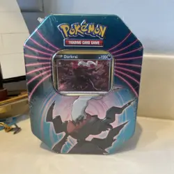 Pokemon Triple Whammy Collector's Tin Darkrai Tin & Galarian Slowbro V Tin - Image 2