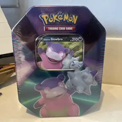 Pokemon Triple Whammy Collector's Tin Darkrai Tin & Galarian Slowbro V Tin - Image 4