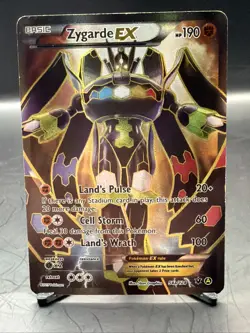 Pokemon TCG Zygarde EX Full Art Alternate Promo 54a/124 - Image 1