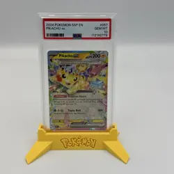 Pokemon 2024 SV Surging Sparks SSP en Pikachu EX #057/191 PSA 10 Read Descriptio - Image 1
