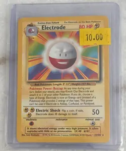 Pokemon TCG - Electrode (non holo) - 1999 Base Set 2 #21/102 - Image 1