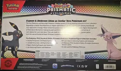 Pokemon TCG Prismatic Evolutions Premium Figure Collection NEW IN BOX - Image 2