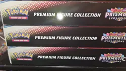 Pokemon TCG Prismatic Evolutions Premium Figure Collection NEW IN BOX - Image 3