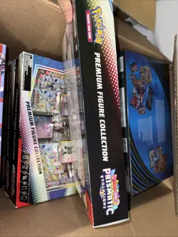 Pokemon TCG Scarlet and Violet Prismatic Evolutions Premium Figure Collection. - Image 2