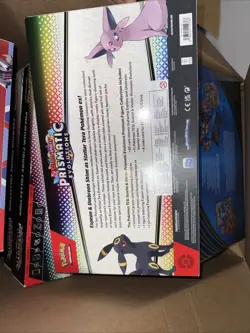 Pokemon TCG Scarlet and Violet Prismatic Evolutions Premium Figure Collection. - Image 3