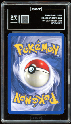 2002 Pokemon Neo Destiny #22 Light Dragonair 1st Edition TAG 7.5 NM+ - Image 2