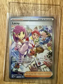 Lacey 172/142 Scarlet & Violet: Stellar Crown Holo Pokemon TCG SIR Rare - Image 1