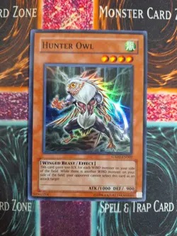 Yu-Gi-Oh! Hunter Owl GX03-EN002 Super Rare Limited Near Mint - Image 1