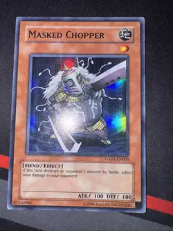 Masked Chopper GX03-EN003 Yu-Gi-Oh! GX Spirit Caller Promotional Super Rare NM - Image 1