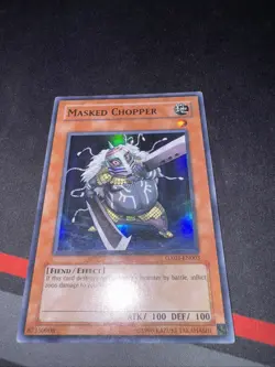 Masked Chopper GX03-EN003 Yu-Gi-Oh! GX Spirit Caller Promotional Super Rare NM - Image 2