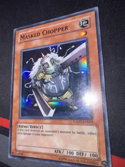 Masked Chopper GX03-EN003 Yu-Gi-Oh! GX Spirit Caller Promotional Super Rare NM - Image 3