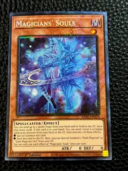 Magician’s Soul RA02-EN014 Yugioh 1st Edition Prismatic Collector’s Rare - Image 1
