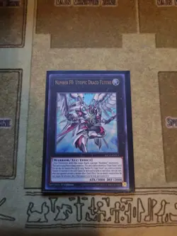 YUGIOH TCG NUMBER F0: UTOPIC DRACO FUTURE KICO-EN013 ULTRA 1ST EDITION NM - Image 1