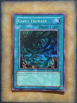 Yugioh Giant Trunade MRL-048 Super Rare Original Print LP - Image 1